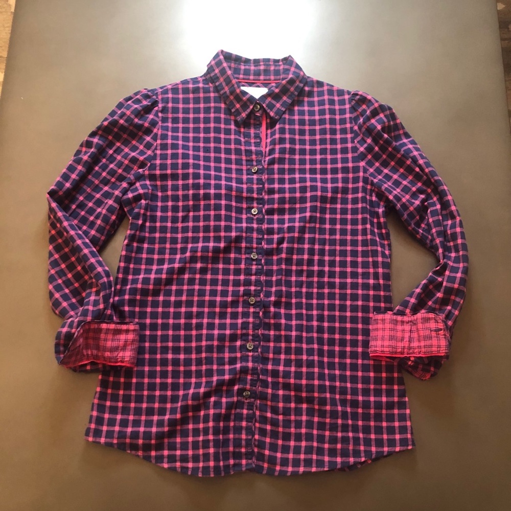 Banana Republic Flannel Button Down Shirt
